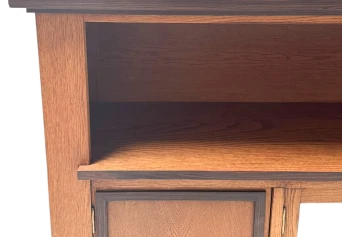 Art Deco Modernist Four-Door Bookcase, 1920s